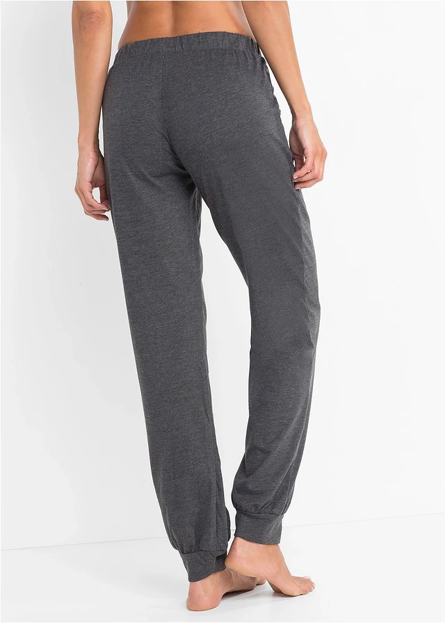 Pyjamabroek (set van 2) • antraciet gemêleerd+zwart • product-page.page-title-suffix