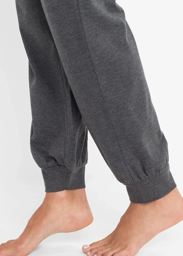 Lot de 2 pantalons de pyjama • anthracite chiné + noir • product-page.page-title-suffix
