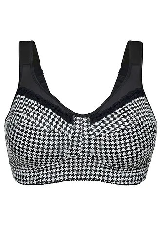 Odlehčující podprsenka bez kostic, s polstrovanými ramínky