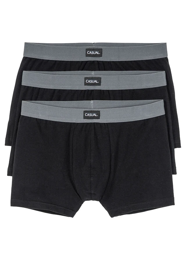 Strakke boxer met katoen (set van 3)