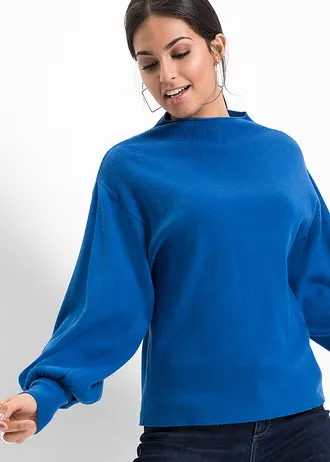 Oversize pulóver • modrá • obchod bonprix