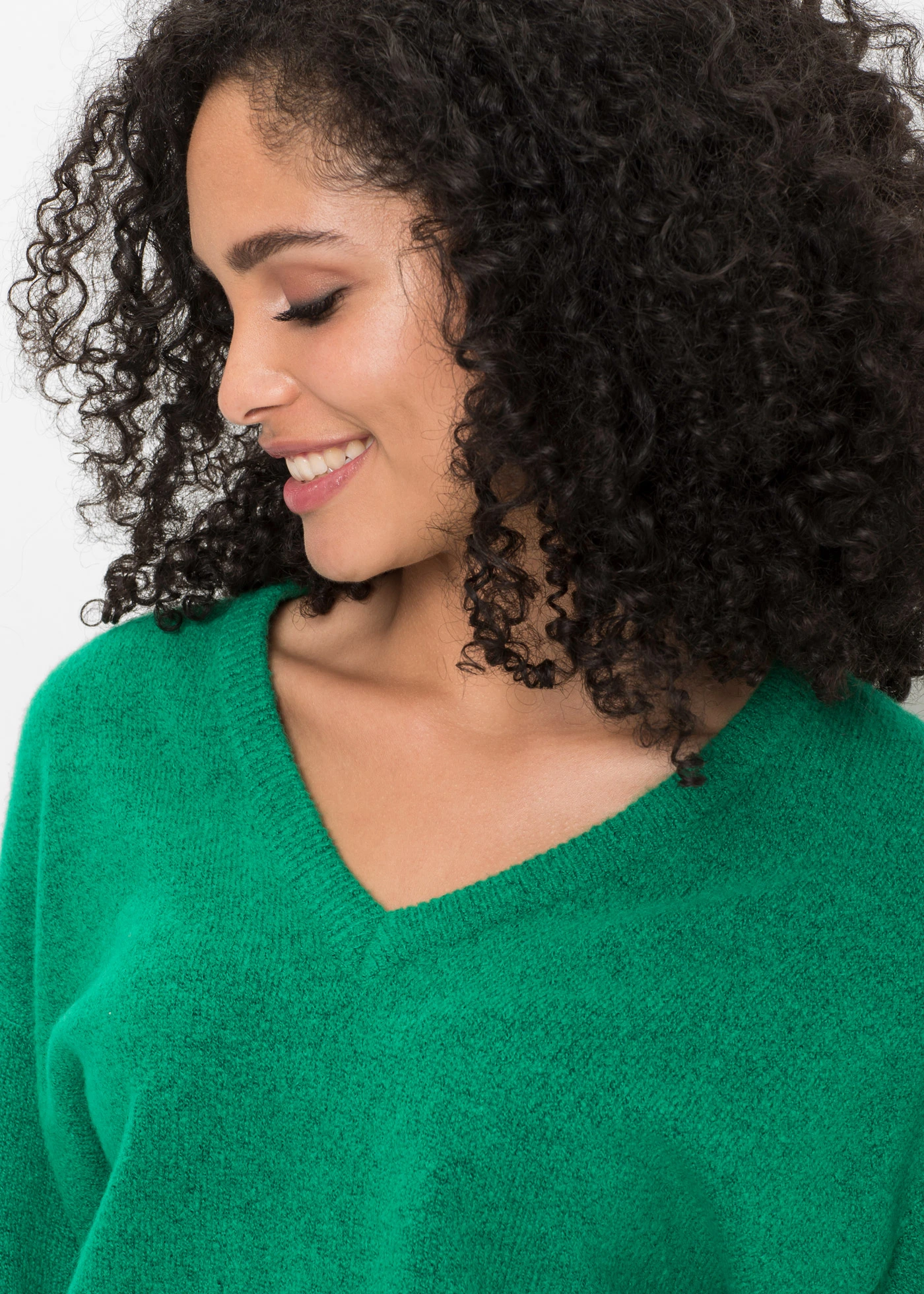 Gebreide oversized trui • mintgroen gemêleerd • bonprix online shop