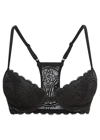 Podprsenka se zapínáním vpředu • černá • bonprix obchod