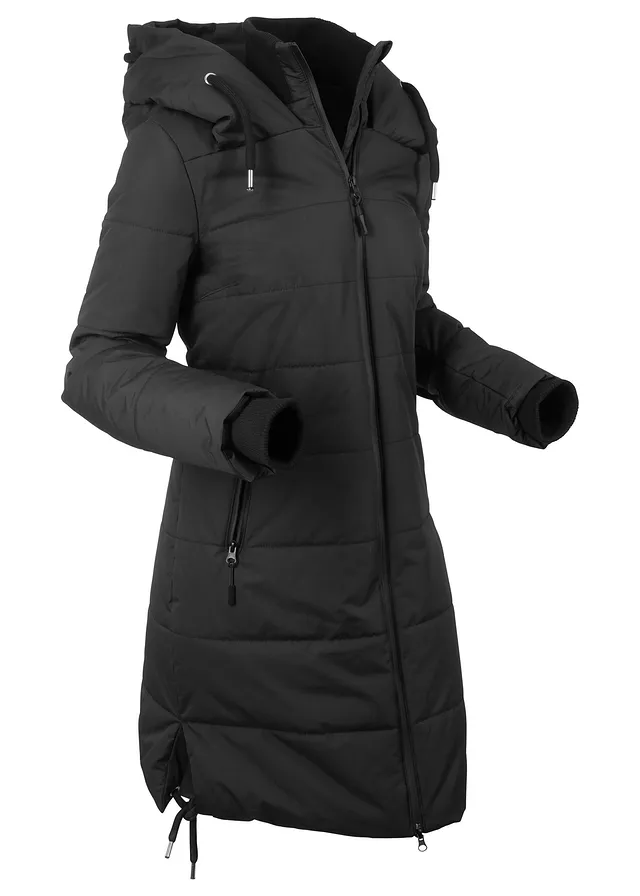 Prešívaný outdoorový kabát, odpudzujúci vodu Prešívaný outdoorový kabát, odpudzujúci vodu