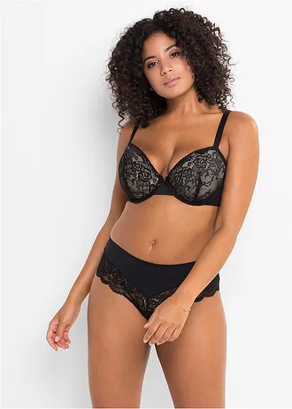 Figi panty (2 pary), kolor: czarny