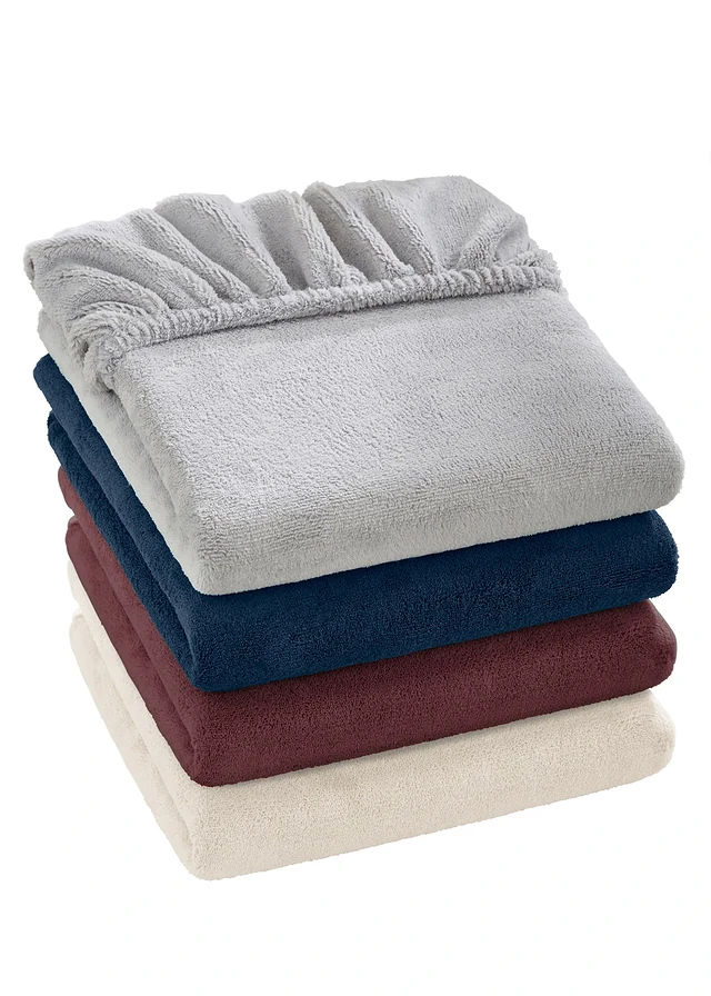 Hoeslaken cashmere touch, Kleur: donkerbruin