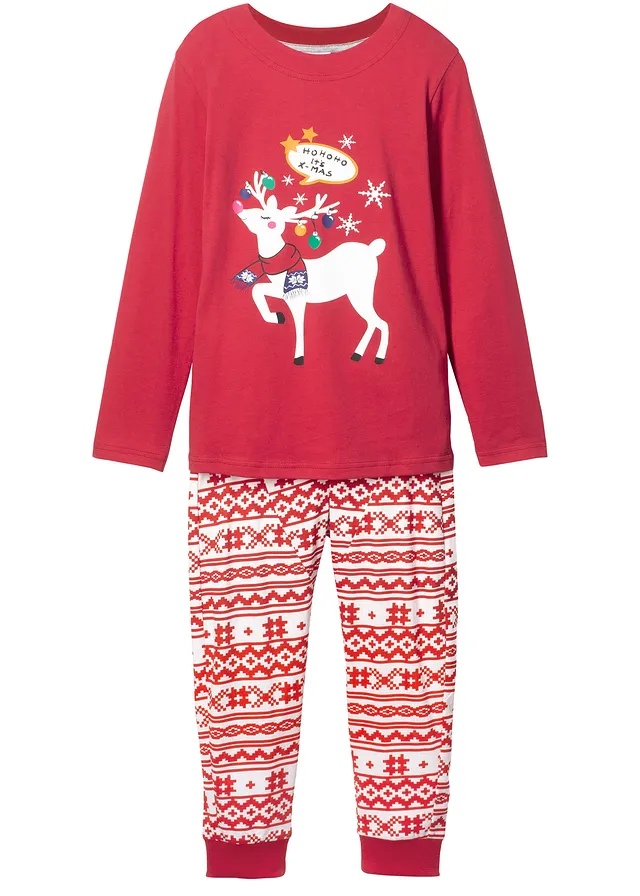 Pijama din bumbac organic (set/2 piese)