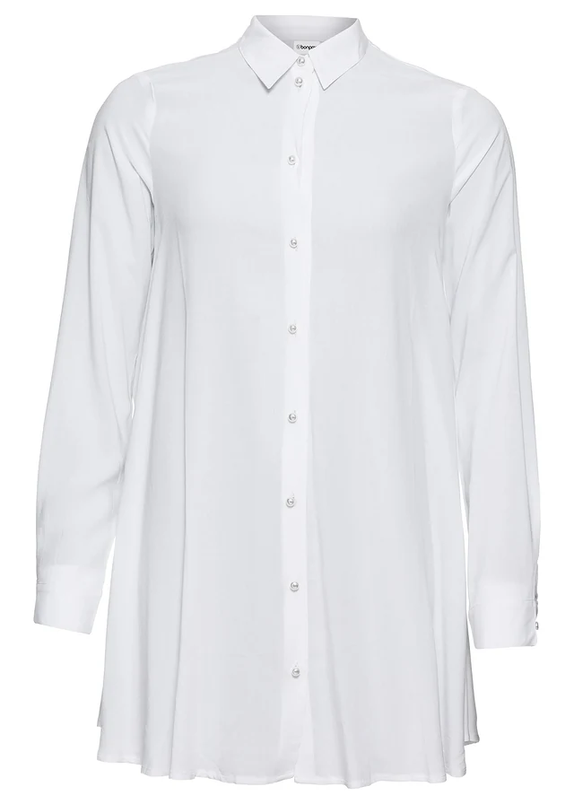 Blouse van viscose