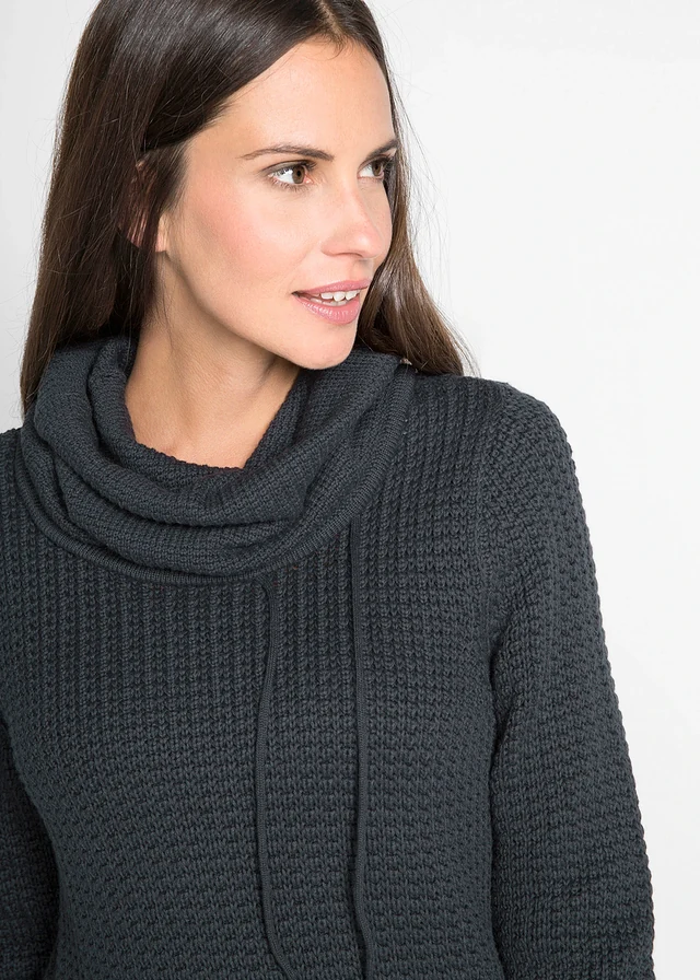 Pull à col roulé avec cordons • noir • product-page.page-title-suffix