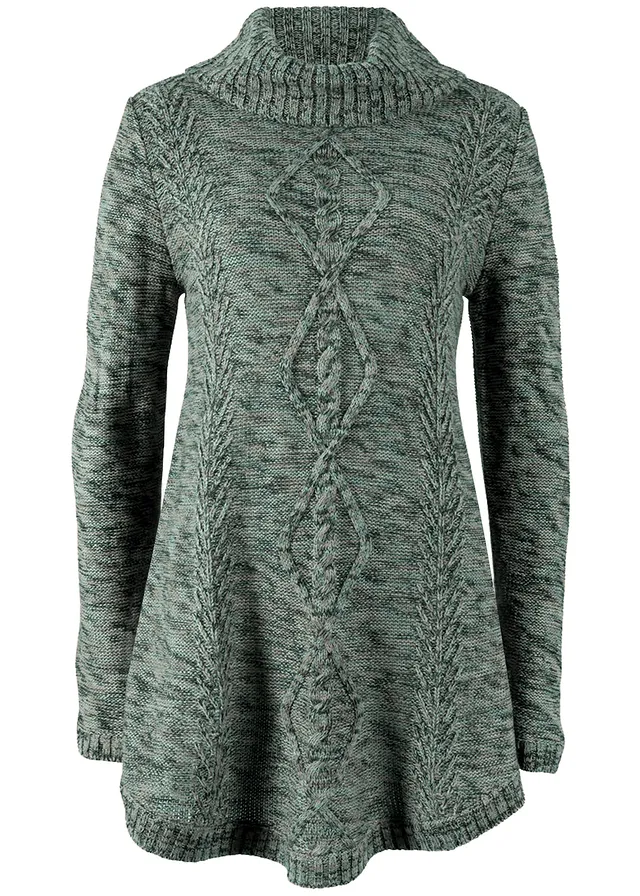 Pončo pulóver, dlhý rukáv