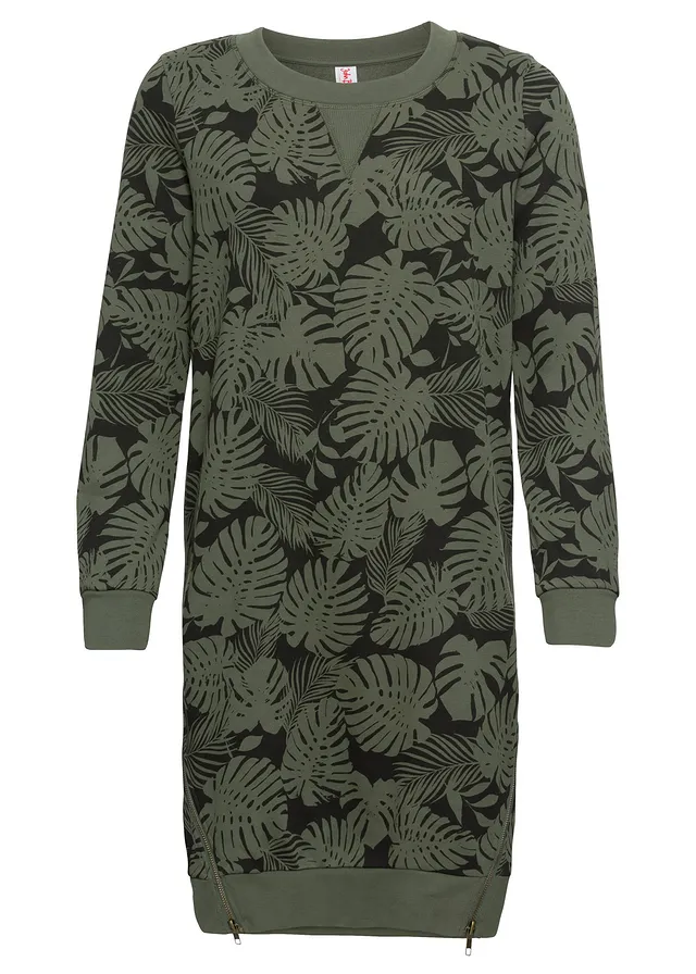 Rochie sweat cu imprimeu