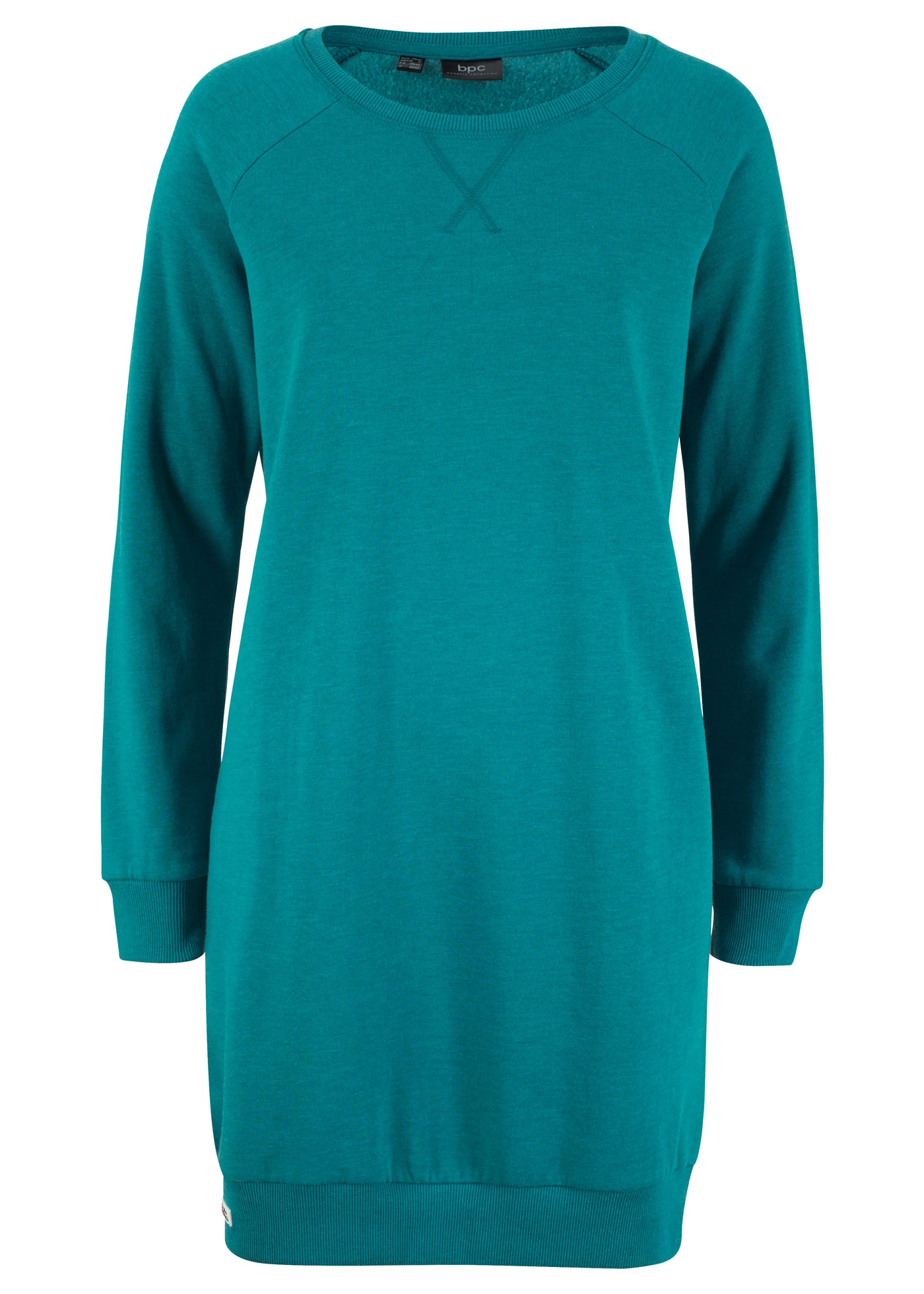 Sweatjurk • kobaltturkoois • bonprix online shop