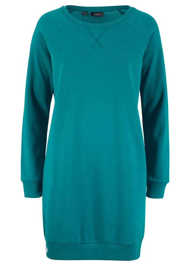 Sweatjurk • kobaltturkoois • bonprix online shop