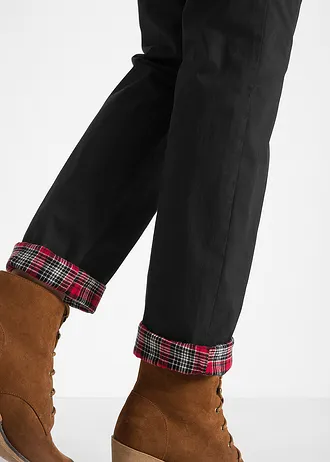 Termo chino kalhoty • černá • bonprix obchod