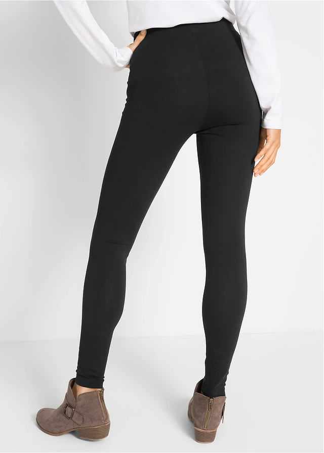 Legging en coton extensible • noir • product-page.page-title-suffix