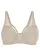 Soutien-gorge minimiseur avec mesh, Couleur: beige craie