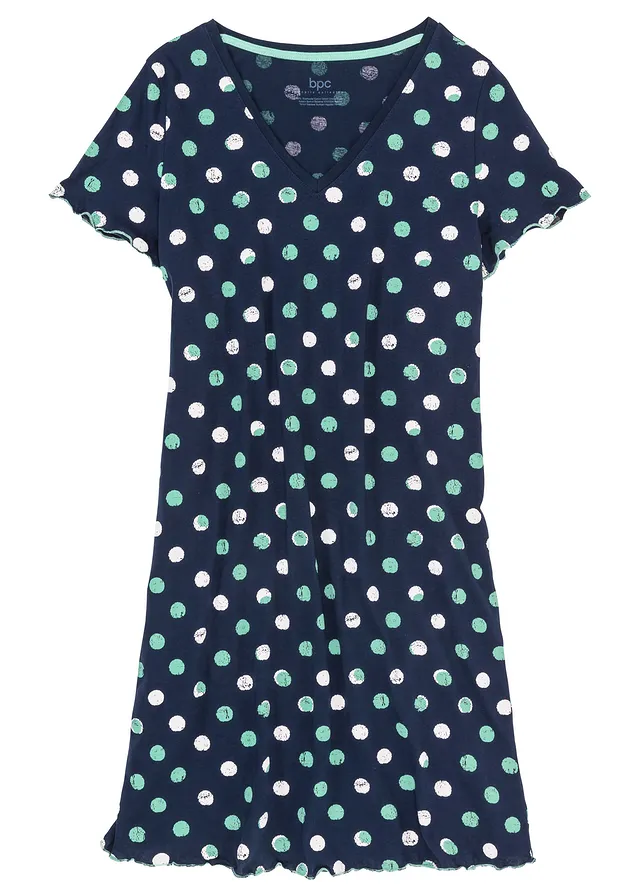 Nočná košeľa, krátka, z bio bavlny Nočná košeľa, krátka, z bio bavlny