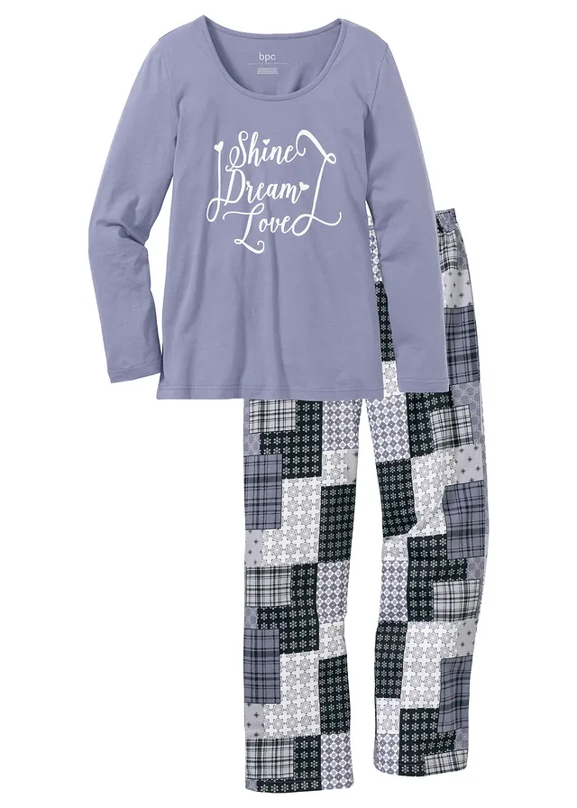 Pijama din bumbac organic 100%