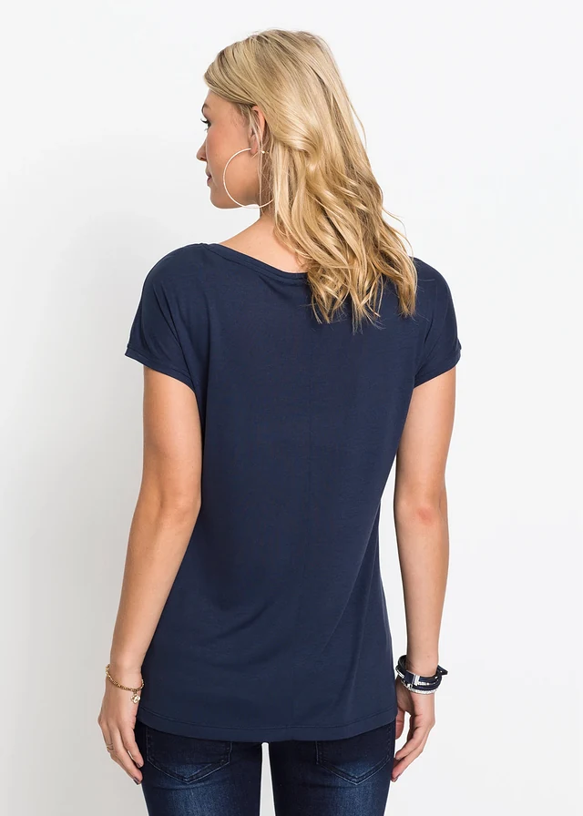 T-shirt • bleu foncé-cuivre métallisé • product-page.page-title-suffix