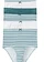 High waist slip met zacht katoen (set van 6), Kleur: mat kobaltturkoois+wit gestreept