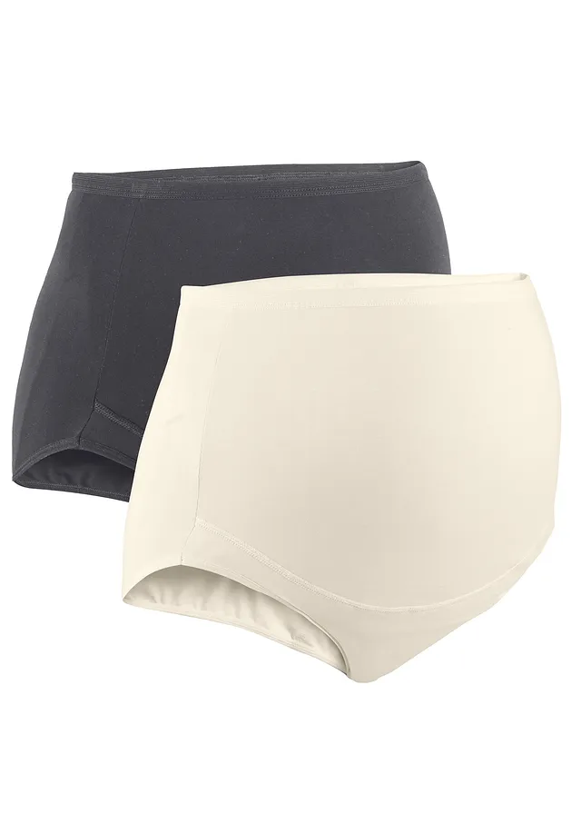 Chilot de gravide, cu bumbac organic (set/2 buc.)