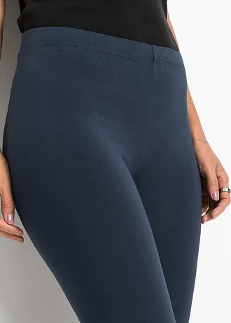 Capri legíny (2 ks v balení) • tmavě modrá + tyrkysová • bonprix obchod