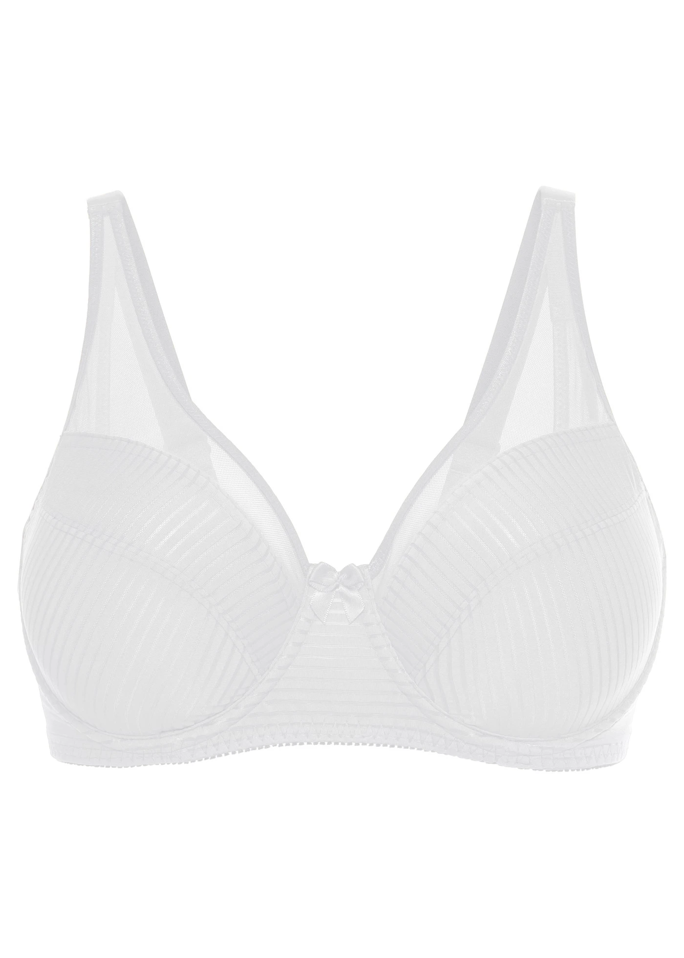 Soutien-gorge minimiseur avec mesh • blanc • Boutique bonprix