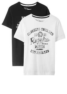 T-shirt chłopięcy z bawełny organicznej (2 szt.)