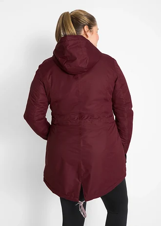 Veste de mi-saison technique, imperméable, Couleur: rouge érable
