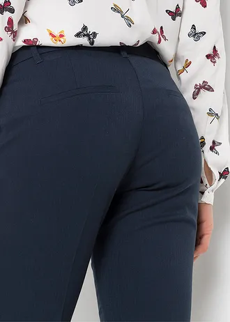 Pantaloni de costum, mărime petite • bleumarin • magazin bonprix