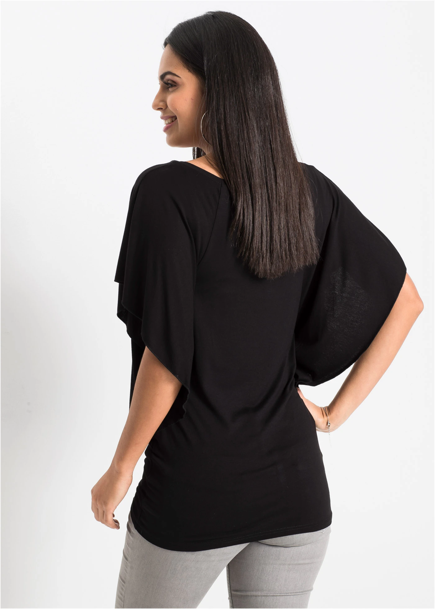 Triko • černá s potiskem • bonprix obchod