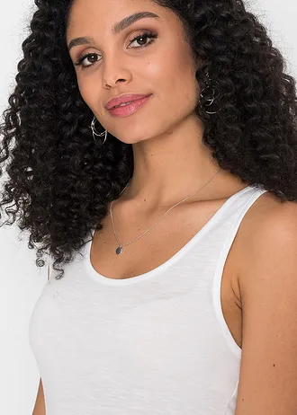 Top (set van 2) • wolwit-zwart • bonprix online shop