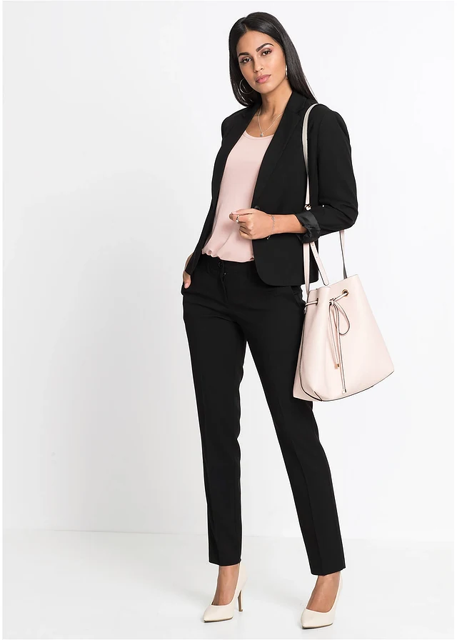 Blazer, Kleur: zwart