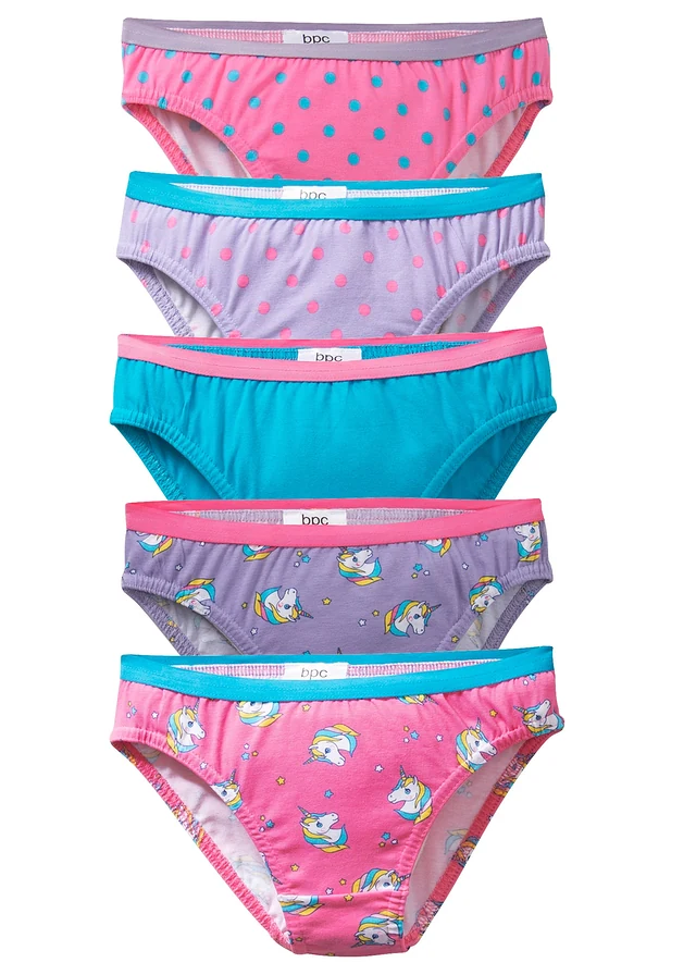 Figi z miękkiej bawełny (5 par) - Bonprix