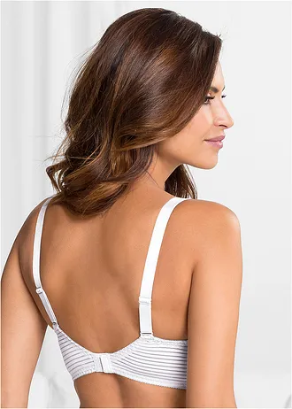Soutien-gorge minimiseur avec mesh • blanc • Boutique bonprix