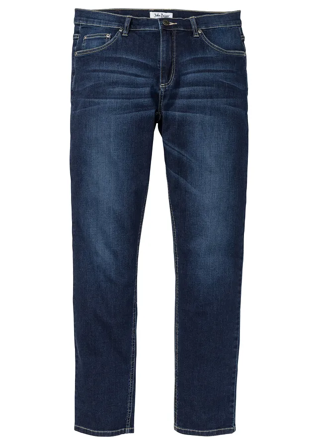 Blugi regular cu stretch