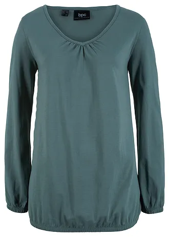 Triko s dlouhým rukávem • zielony eukaliptus • bonprix obchod
