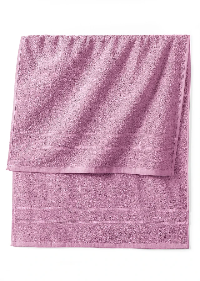Serviette de toilette en éponge douce pur coton
