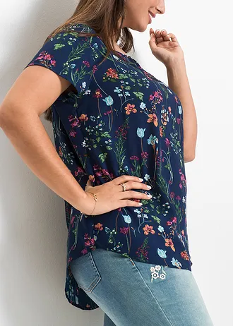 Blouseshirt • wolwit gebloemd plus size • bonprix online shop