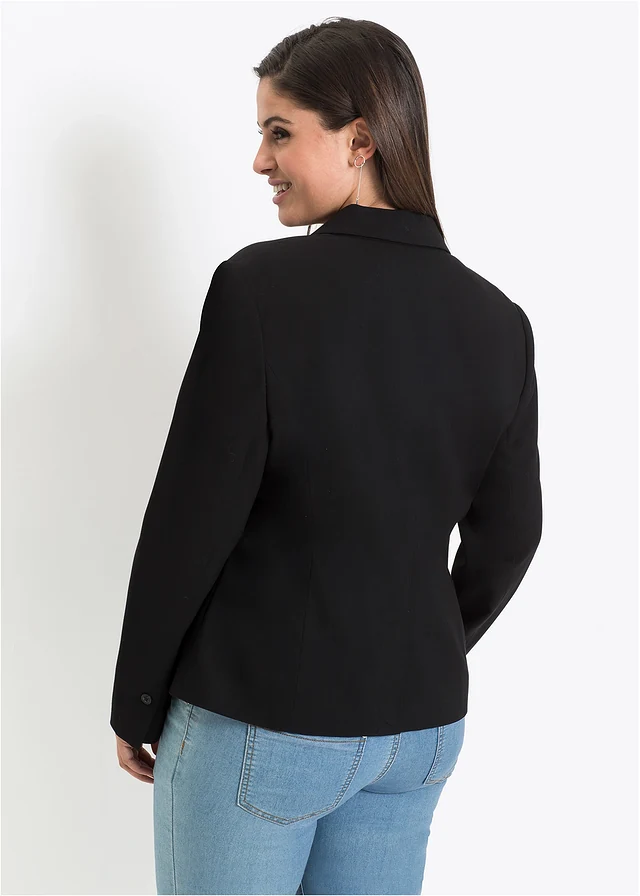 Blazer, Kleur: zwart