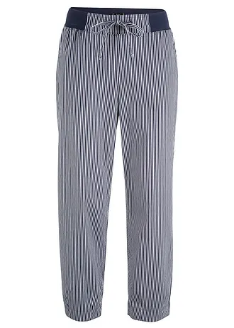 Pantalon 7/8 en lin mélangé