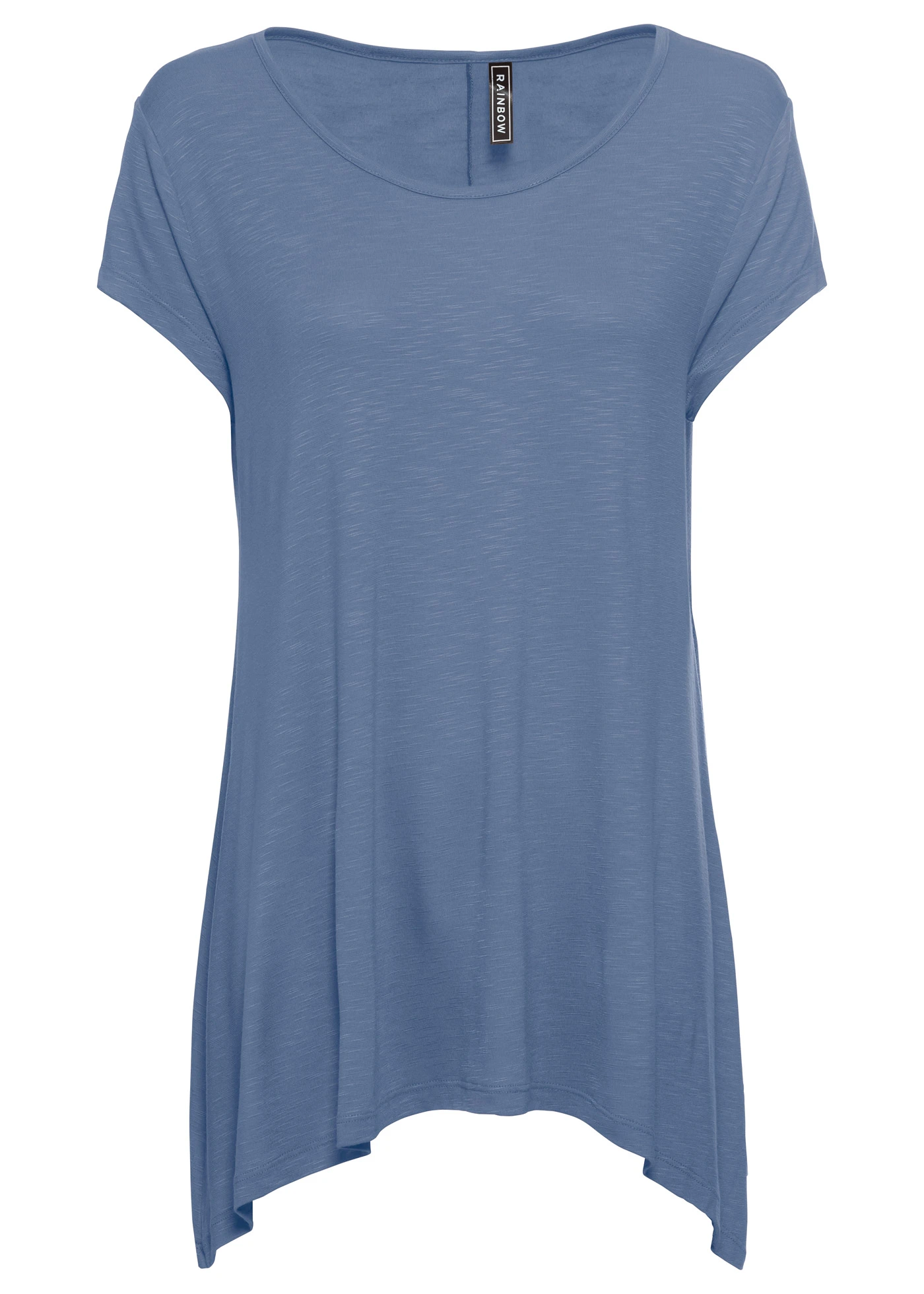 T-shirt à base asymétrique • bleu jean • Boutique bonprix