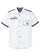 Chemise manches courtes 100% coton, Couleur: blanc