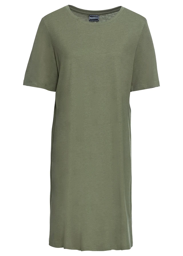 Oversized shirtjurk, Kleur: olijfgroen