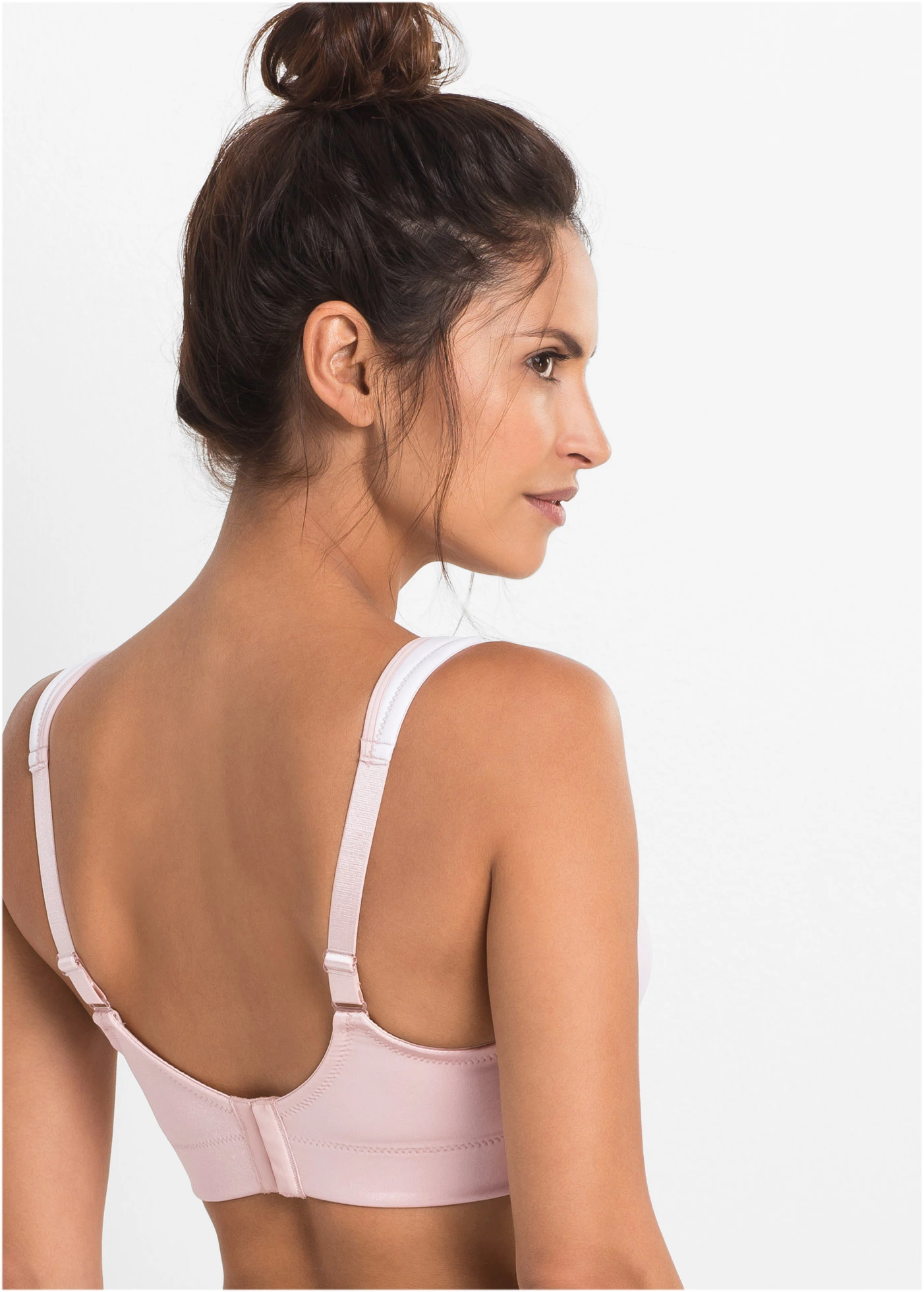 Soutien-gorge de sport niveau 2 • rose/blanc • Boutique bonprix