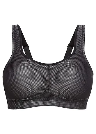 Soutien-gorge de sport, maintien fort • noir • Boutique bonprix