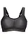 Sportovní podprsenka, silná opora, barva: černá