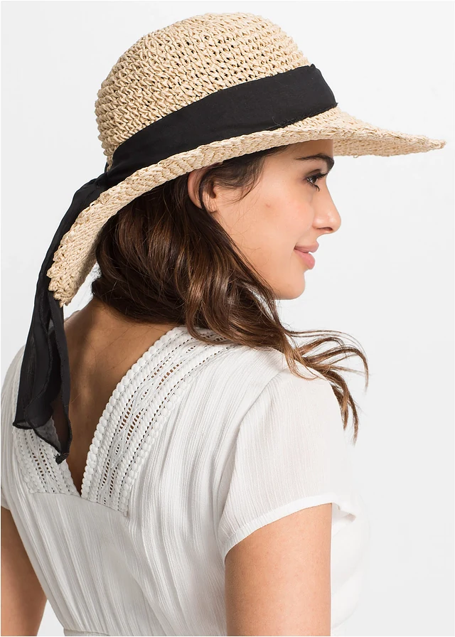 Chapeau de paille • naturel/noir • product-page.page-title-suffix