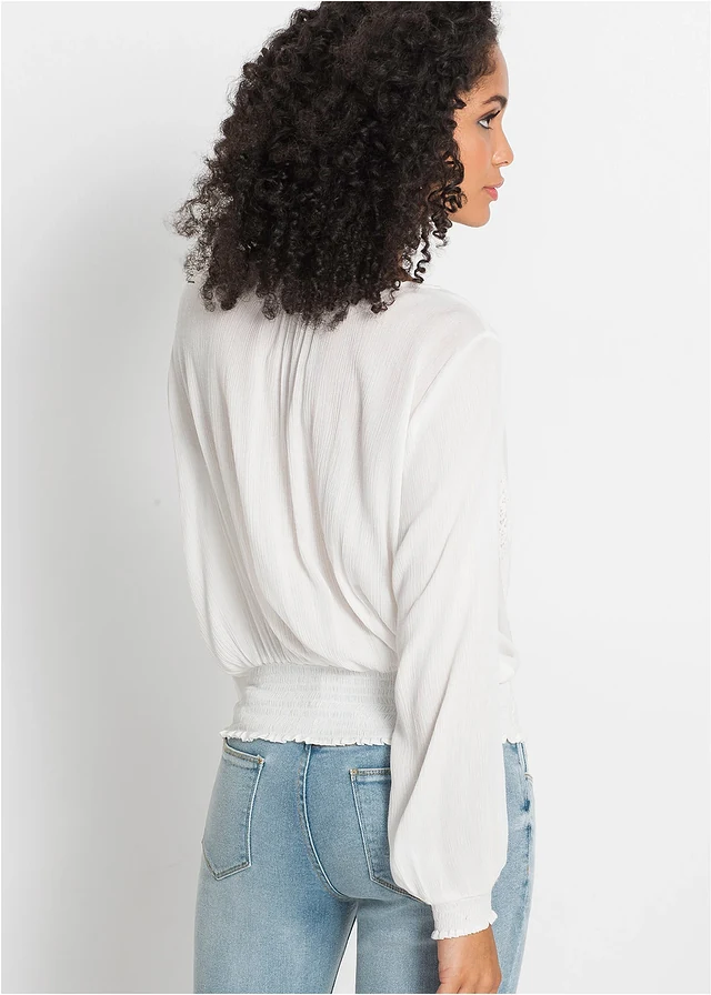 Blouse van zachte viscose • wolwit • product-page.page-title-suffix