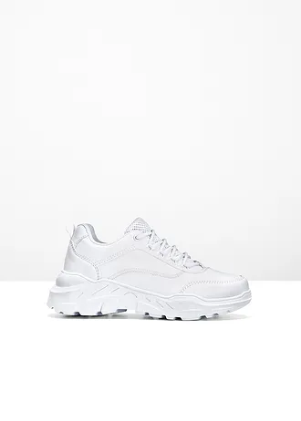 Robustní tenisky s lehkou podrážkou • bílá • bonprix obchod